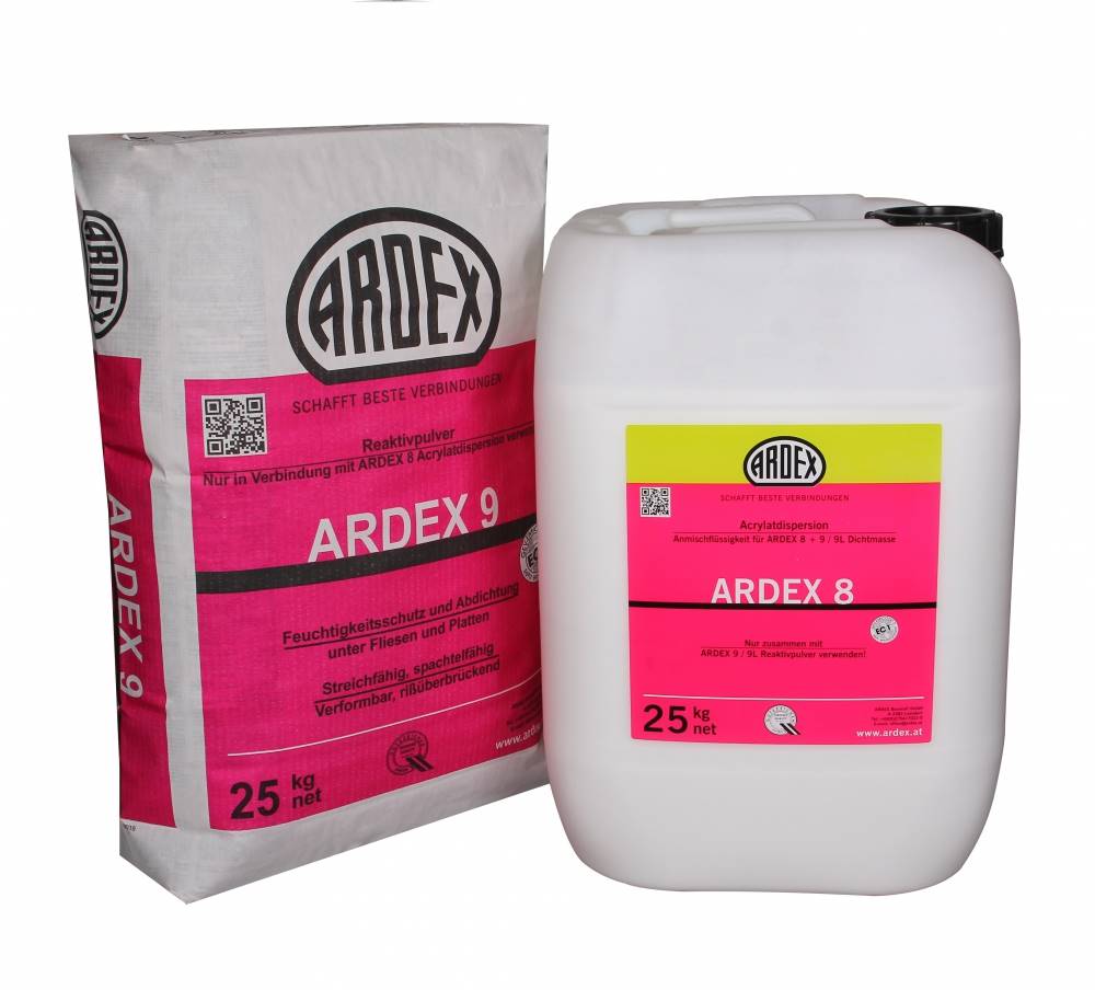 ARDEX 8* + 9 -  50 KG SET